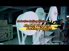 دستگاه سواب الکلی زخم دستگاه بسته بندی پد اتوماتیک 3KW