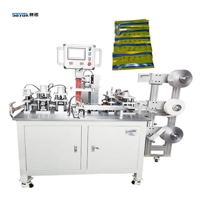 Good price چاپگر فولادی با تاریخ مهر و موم داروی تیغه های بسته بندی ماشین چهار طرفه مهر بسته فردی آنلاین