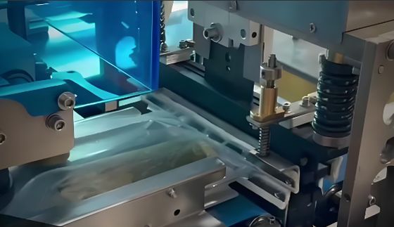 Good price دستگاه بسته بندی بالش خلاء با روش برش بالا و پایین برای مواد غذایی و سبزیجات آنلاین