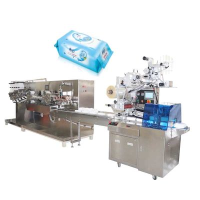 دستگاه ساخت دستمال مرطوب بچه 30PC - 80PC / دستگاه تولید 3KW