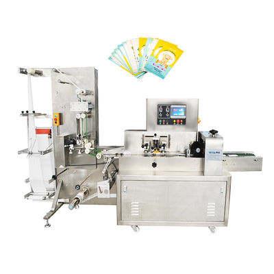 220 ولت پاک کننده های مرطوب بسته بندی ماشین Servo Driven Punching برچسب گذاری بافت مرطوب