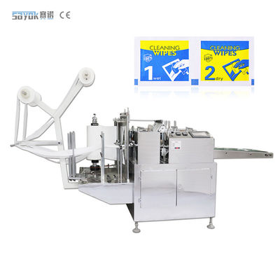 ماشین ساخت اسواب الکل PLC 60x30MM ماشین پد پنبه پزشکی