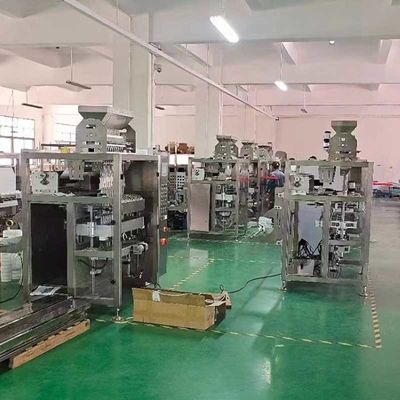 ماشین آلات بسته بندی اتوماتیک درب ایمنی پلکسی گلاس 10 خط برای 2-5g پودر چای سبز