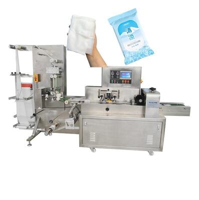 خط تولید دستمال مرطوب خنک‌کننده کاملاً خودکار که کنترل دقیق و خروجی مقیاس‌پذیر را برای نیازهای تولید متنوع ارائه می‌دهد.